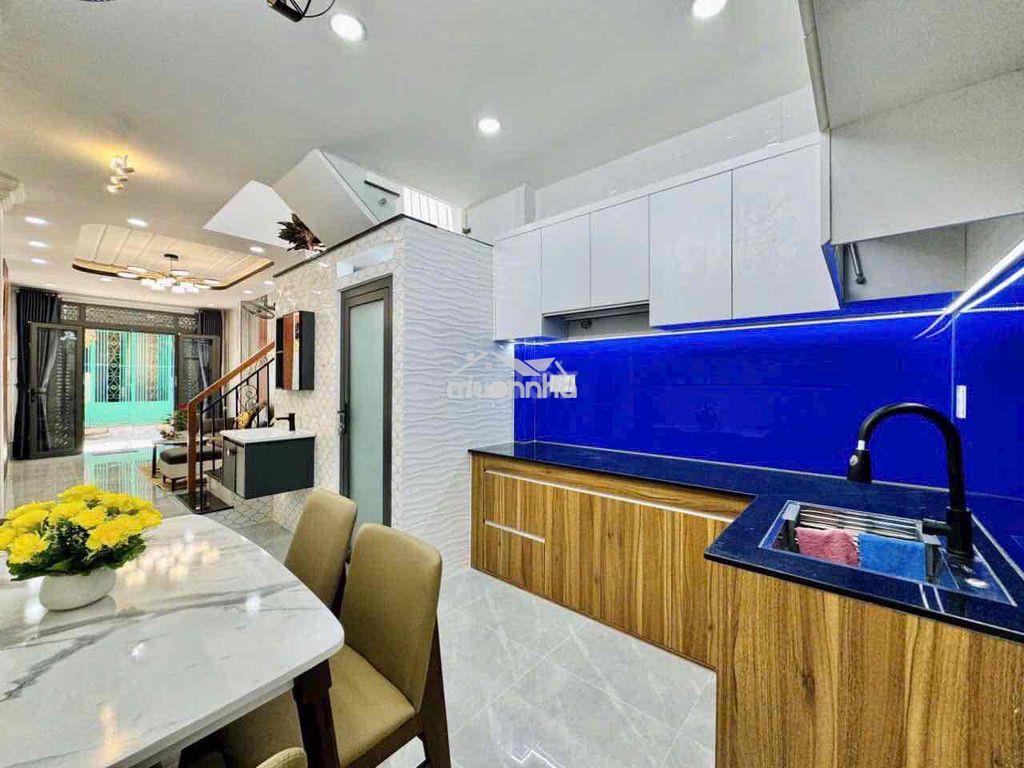Cho thuê nhà 3,5x12 1lầu 3pn full nt hẻm 3,5m bùi quang là - 4