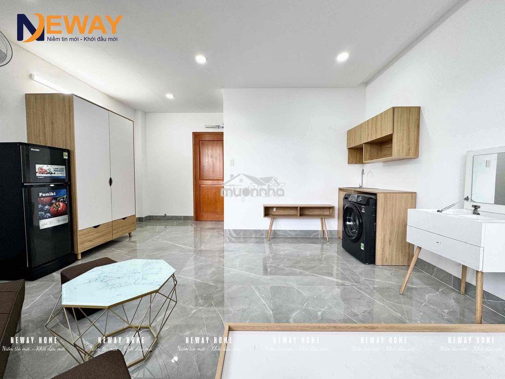Cho thuê căn hộ dịch vụ mới xây full nội thất thoáng mát giá rẻ - 4