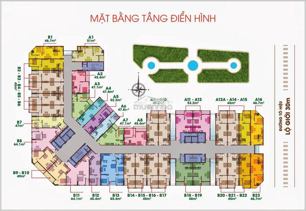 Căn góc - chính chủ cần bán chung cư 8x đầm sen (sổ hồng năm 2025) - 2