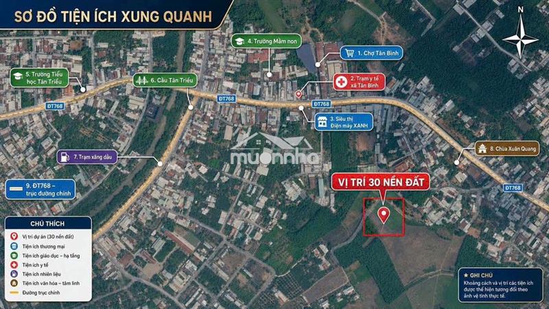Đất nền shr thổ cư ngay công an phường tân triều sát chợ tân bình