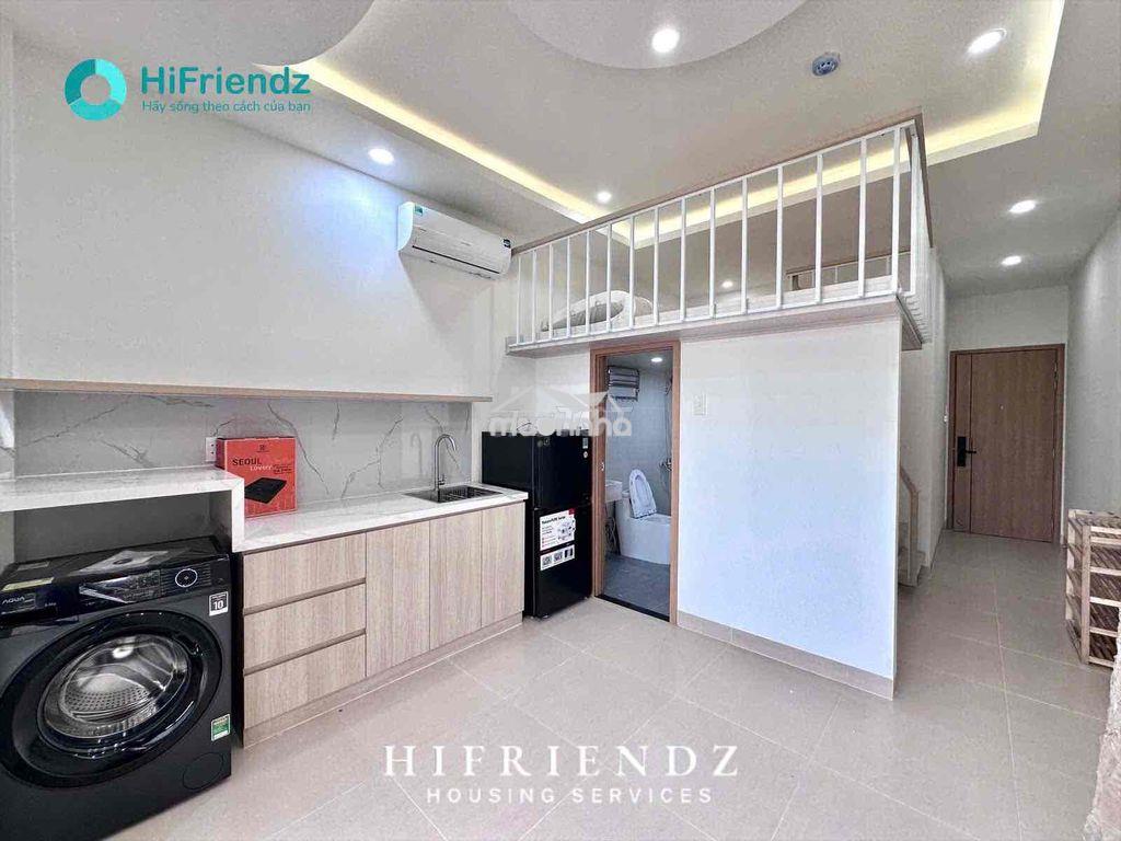 Cho thuê căn gác duplex ban công đầy đủ nội thất mới quận 8 - 3
