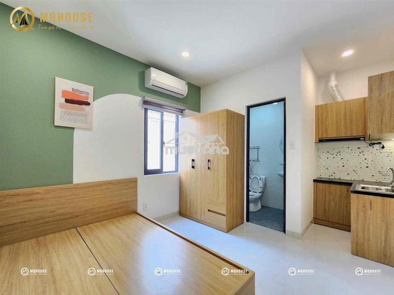 Căn hộ dịch vụ - full nội thất - ngay etown  - học viện hàng không