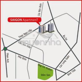 Bán chung cư sài gòn town diện tích 59m 2pn giá 2,2 tỷ