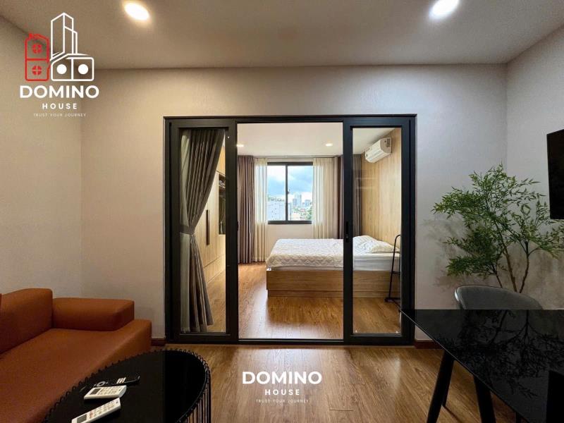 🌸 Cho thuê căn hộ 1pn - full nội thất, cửa sổ, tone gỗ - view thành phố - đường 64, thảo điền🌸