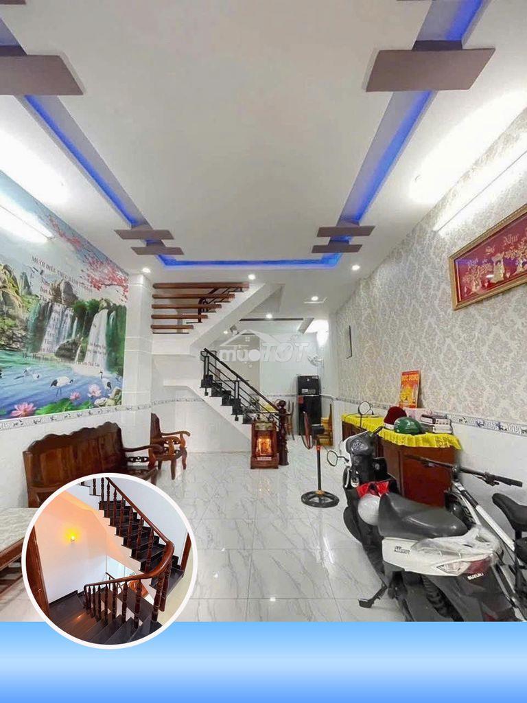 Cho thuê nhà lầu mới đẹp hẻm rộng 5m thông phường tân chánh hiệp q12