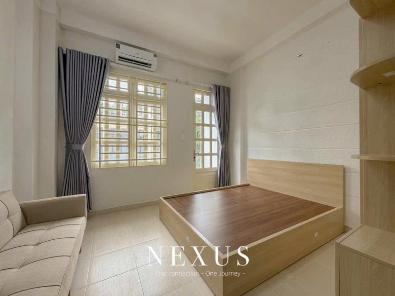 Cho thuê 1pn ban công 35m2 new 100% ngay ngã tư hàng xanh -  ga metro tân cảng - đại học hutech - cầu sài gòn - 4
