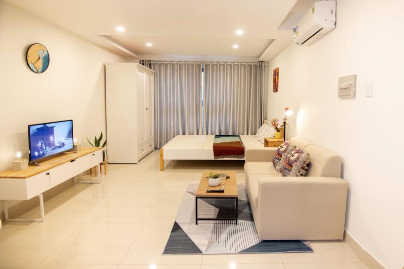 Căn hộ 45m², mới, đẹp – full nội thất mới | gần uef, uth, hồng bàng, hutech- vũ huy tấn, bình thạnh - 2