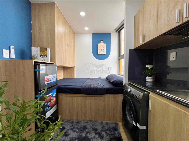 Studio full nội thất giá rẻ mới xây