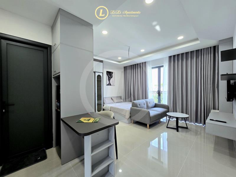 Cho thuê căn hộ ban công, full nội thất cao cấp, tách bếp an khánh, quận 2 gần cầu sài gòn  - 4
