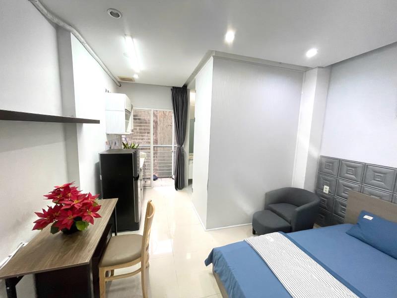 Phòng 35m² ban công lớn | máy giặt riêng | gần hutech – uef – uth- hồng bàng, võ trường toản, bình thạnh