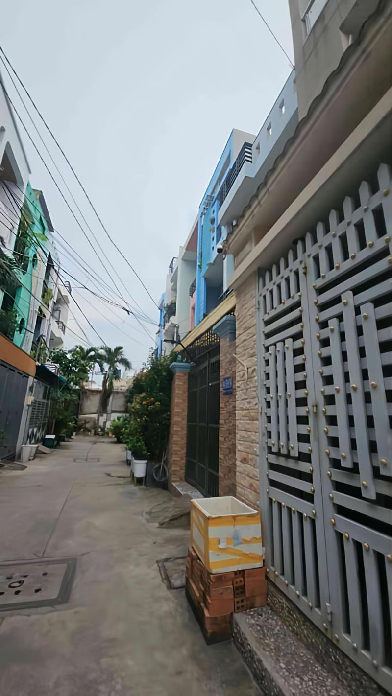 Bán nhà bùi quang là 60m2, 2 tầng hẽm xe hơi , sổ hồng riêng