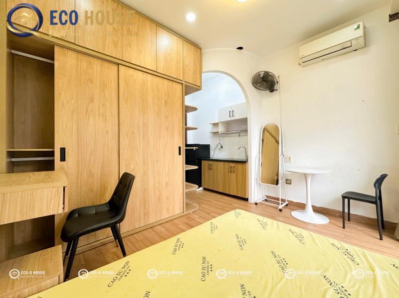 🏠 Căn hộ cho thuê dạng 1 phòng ngủ tách bếp siêu rộng có ban công - full nội thất | ngay aeon mall tân phú - 3