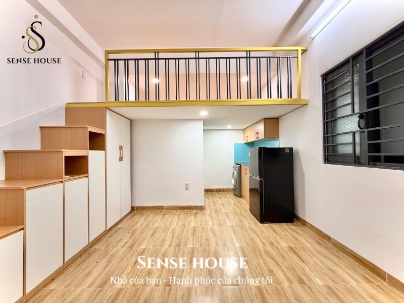 Duplex  full nt gác cao 35m2 cửa sổ thoáng