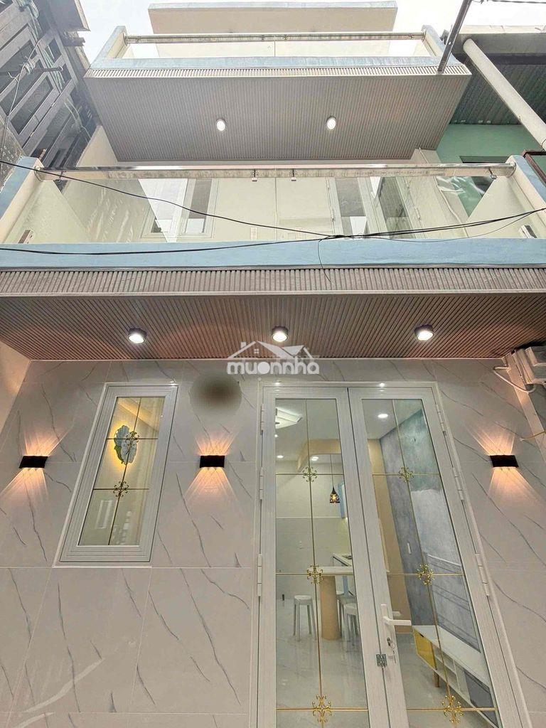 Tô hiệu 4x6 - 3 tầng - nhà mới đẹp - full nội thất