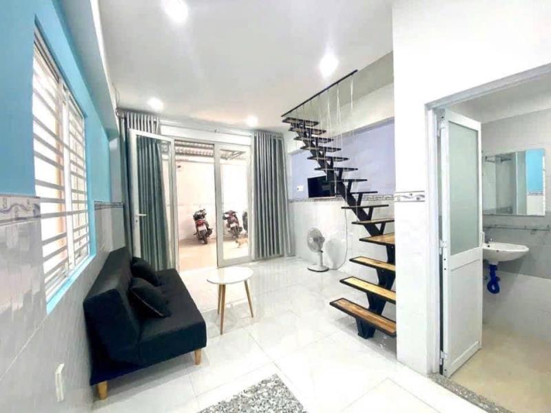 Cho thuê nhà nguyên căn dạng 1 trệt 1 lầu - full nội thất | etown cộng hoà, học viện hàng không - 4