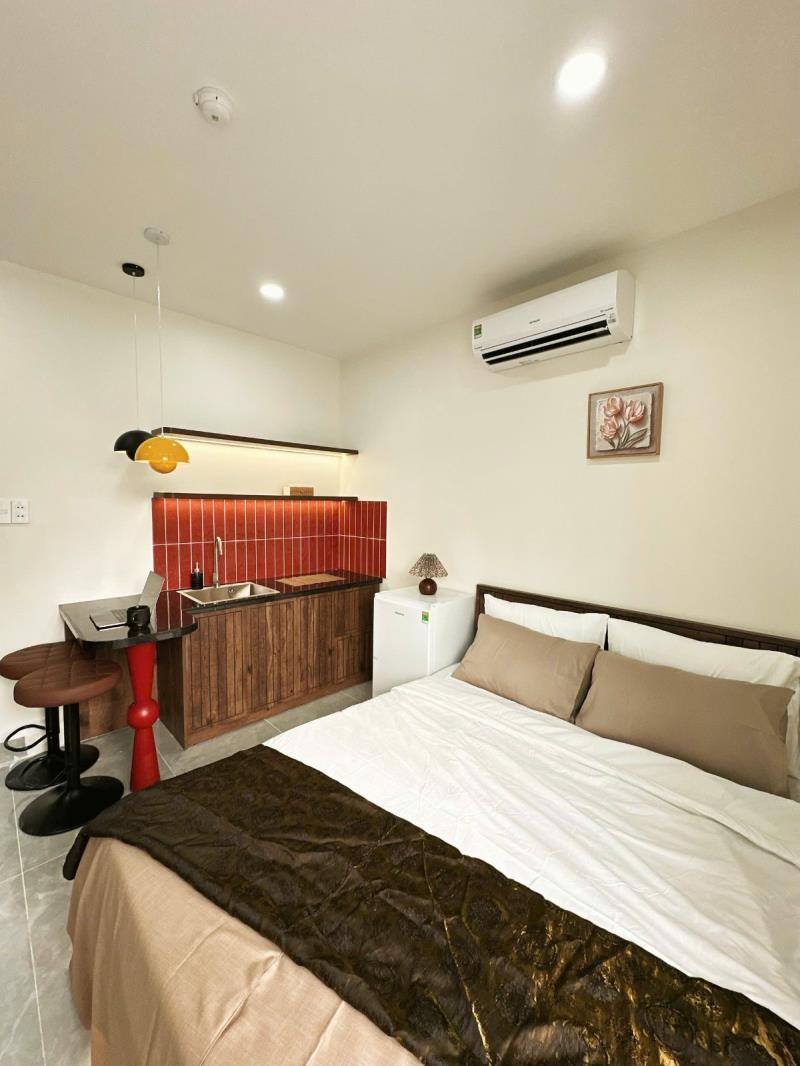 Khai trương ch mới 100%, style homestay gần vlu cs3, hầm xe rộng, thang máy đảm bảo pccc - 2