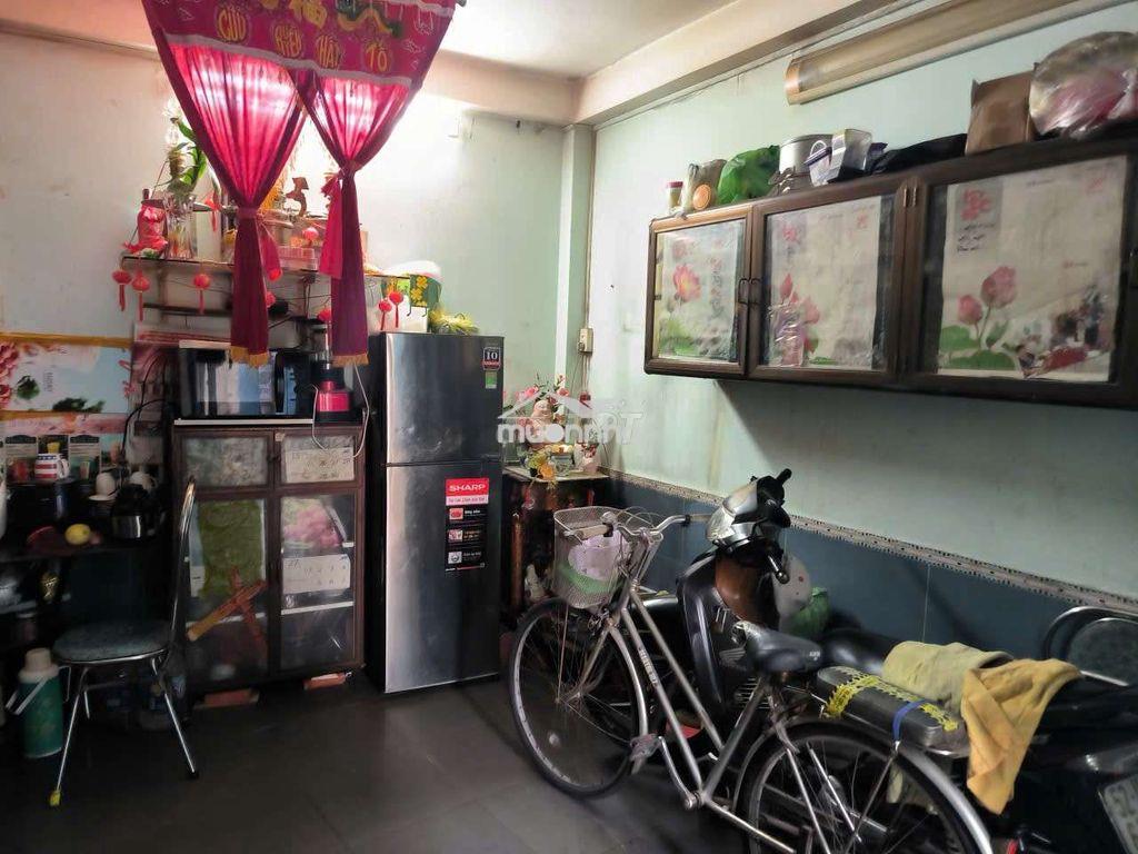 Nhà 4 tầng đúc btct, hẻm ba tháng hai thông lý thái tổ q10 dt 3,67x4,7 - Ảnh 2