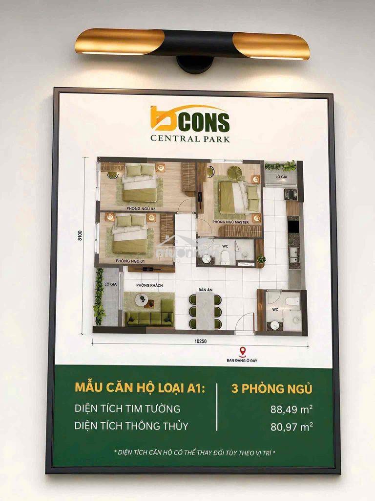 Căn hộ ngay trung tâm biên hoà - bcons central park - Ảnh 4