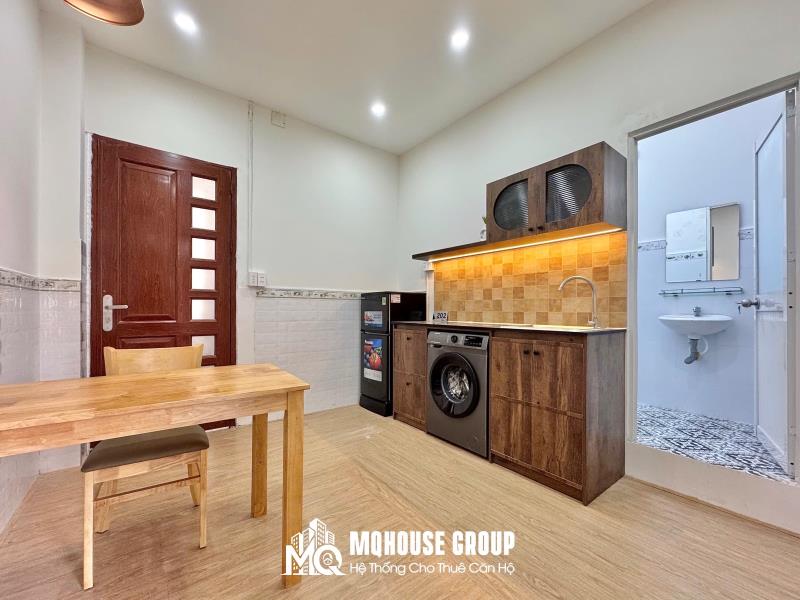Căn hộ 1pn cao cấp full nội thất ban công - chợ phạm văn bạch, cầu tham lương, trường chinh tiện qua sân bay - 3