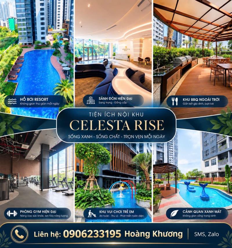 Tổng hợp nhiều căn hộ celesta rise, cho thuê gía cực tốt - lh : 0906233195  - 4