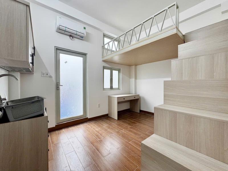 Phòng trọ có gác cao vườn lài – full nội thất mới, gần đh văn hiến, công thương