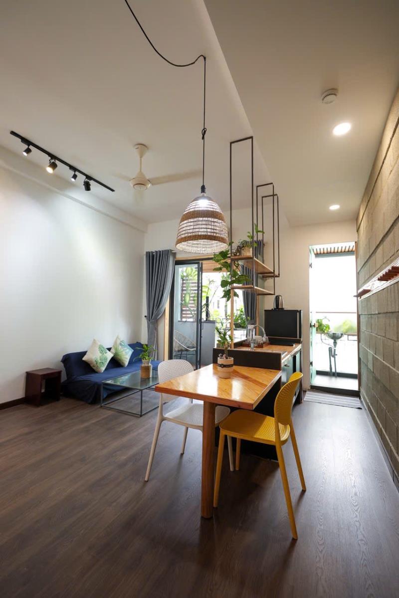 Cho thuê căn hộ 1pn 60m², ban công rộng nhiều cây xanh, full nội thất xịn – lê văn duyệt, bình thạnh | giáp q1 & phú nhuận