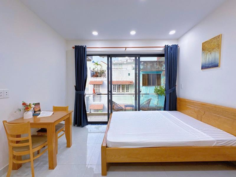 🏠 Căn hộ 35m2 - ban công, thang máy - full nội thất - gần đh văn lang - Ảnh 3