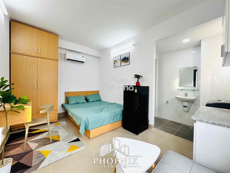 Căn hộ cao cấp - full nội thất - cửa sổ thoáng - ngay bx an sương