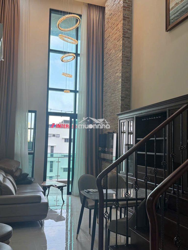 Căn hiếm- 2pn duplex 123m2 sân vườn full nội thất giá chỉ 32tr/ tháng.