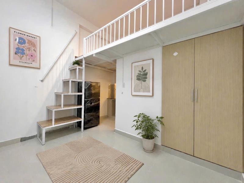 🏠 Duplex có gác thiết kế đẹp thoáng sáng nơ trang long, bình thạnh