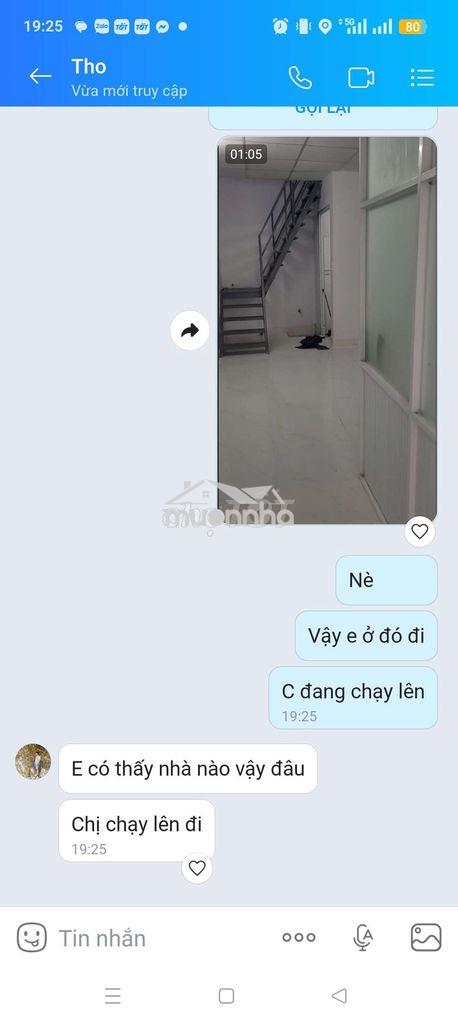 Nhà thuê 4*18 gác lửng 2pn. mới kế bên có đất t ấp 6 xã tân vĩnh lộc b