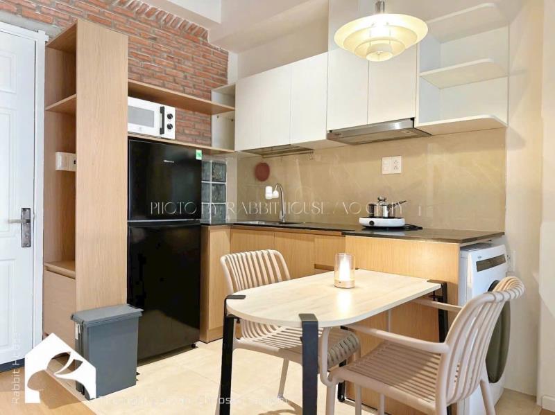 Cho thuê căn hộ tách bếp 40m2 full nội thất nằm gần lotte mart, vivo city ufm rmit tdtu nttu quận 7 - Ảnh 4