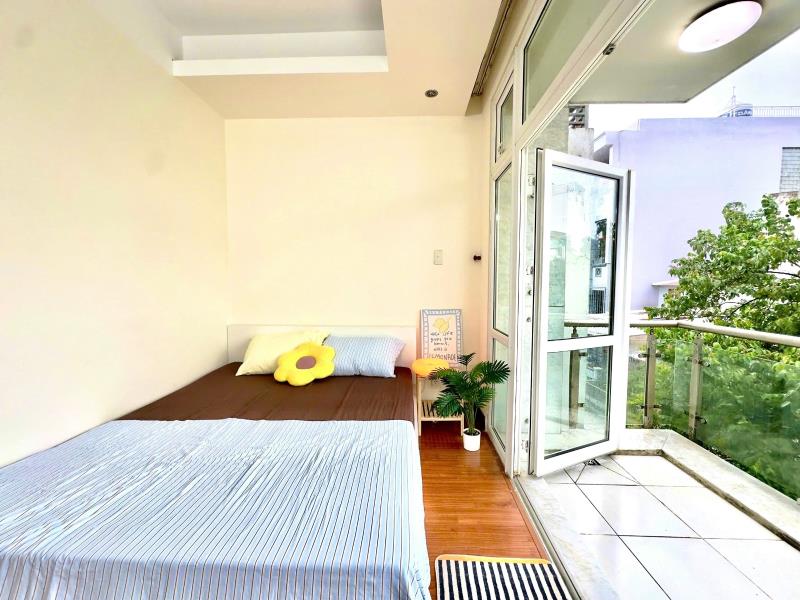 Cho thuê studio ban công 35m2 có máy giặt riêng ngay chợ bà chiểu - ngã tư phú nhuận - trường đại học văn lang - Ảnh 4