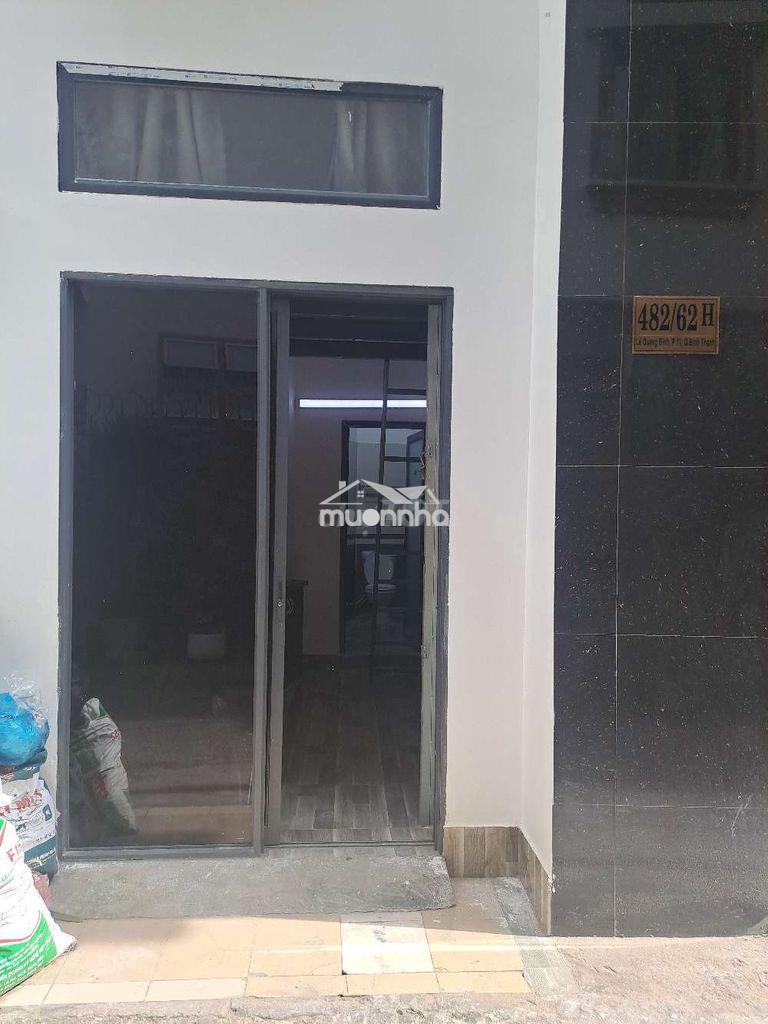 Nhà nhỏ riêng biệt như hình,có gác,hxh,482/62h lê quang định - 3