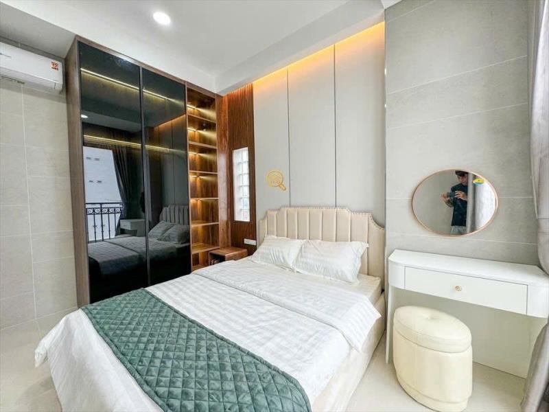 Cho thuê studio 1 phòng ngủ ban công thang máy gần quận 1 - hàng xanh - cầu sài gòn - landmark81 - Ảnh 4