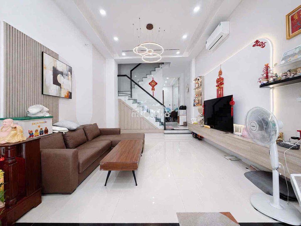 Nhà phố hiện đại - khu dân trí đường rộng 8m huỳnh tấn phát phú thuận - Ảnh 4