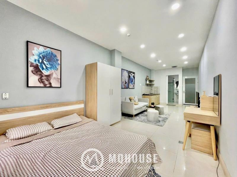 Cho thuê căn hộ studio ban công 50m2 ngay etown tân bình mới 100% 🔥 - Ảnh 2