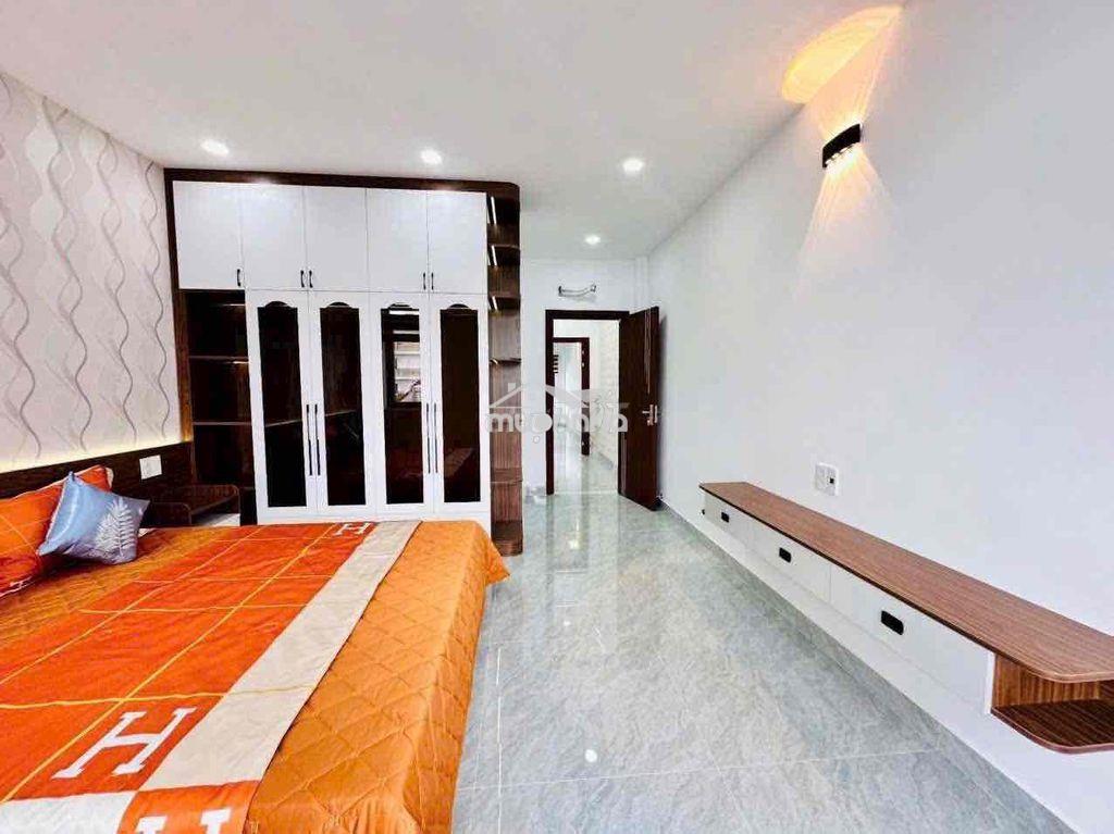 Cho thuê nhà mới xây dt 4x20 full nội thất 1trệt 1lửng 3lầu 5pn 5wc - Ảnh 3