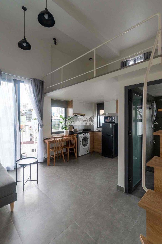 🏡Căn hộ dịch vụ thiết kế hiện đại có ban công thoáng đầy đủ nội thất🌟