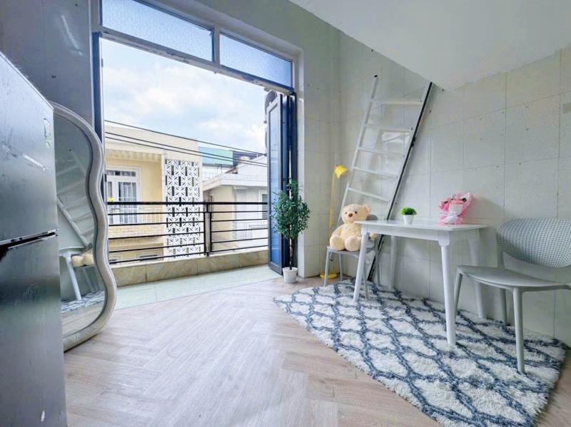 Trọ duplex có ban công ở được 2 - 3 người gần đại học công thương - đại học văn hiến