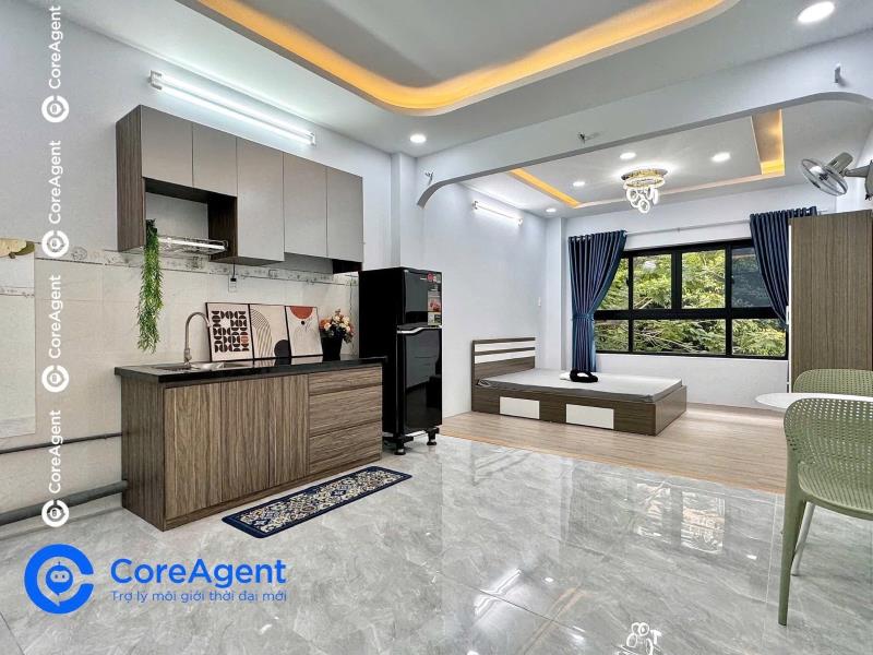 Cho thuê căn hộ studio cửa sổ trời full nội thất rộng 50m2 ngay tây thạnh