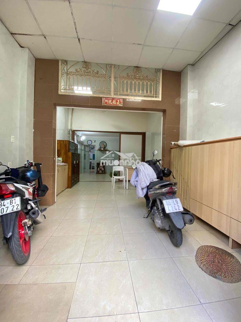 Cho thuê nhà hậu giang q6 4 tầng full nội thất 4 x 15 hẻm xe tải 17tr