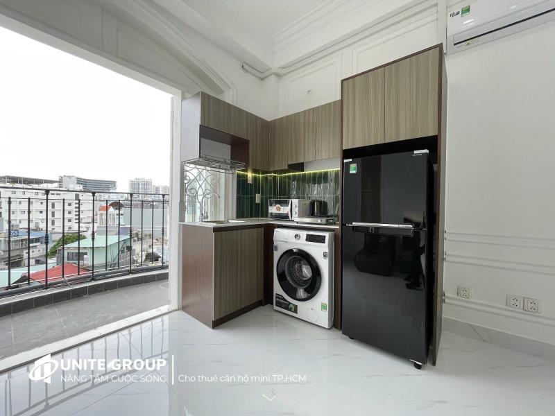 Studio ban công • full nội thất • 126 trần huy liệu, phú nhuận - Ảnh 4