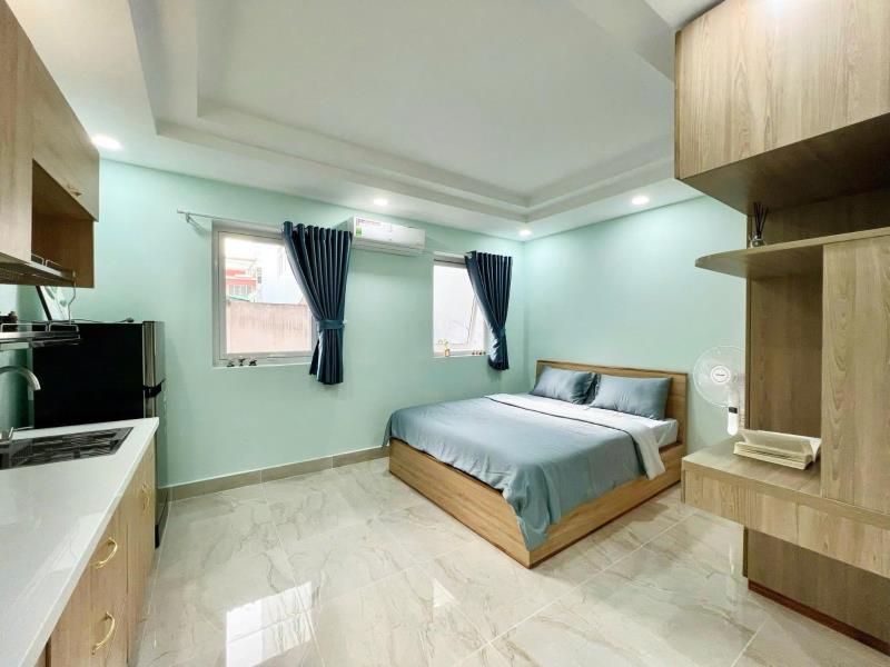 Cho thuê phòng full nội thất, cửa sổ trời gần khu ẩm thực phan xích long, ngay phan đình phùng, phú nhuận