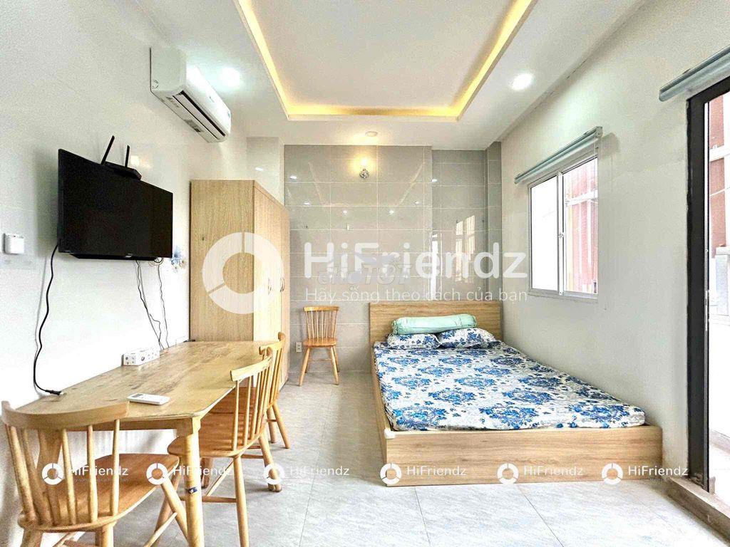 Studio ban công sẵn máy giặt riêng ngay công viên lãnh binh thăng - Ảnh 2
