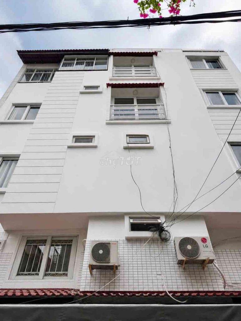 Hoàng hoa thám , phú nhuận- 56m2 - 6 tầng btct  - hẻm ô tô tránh