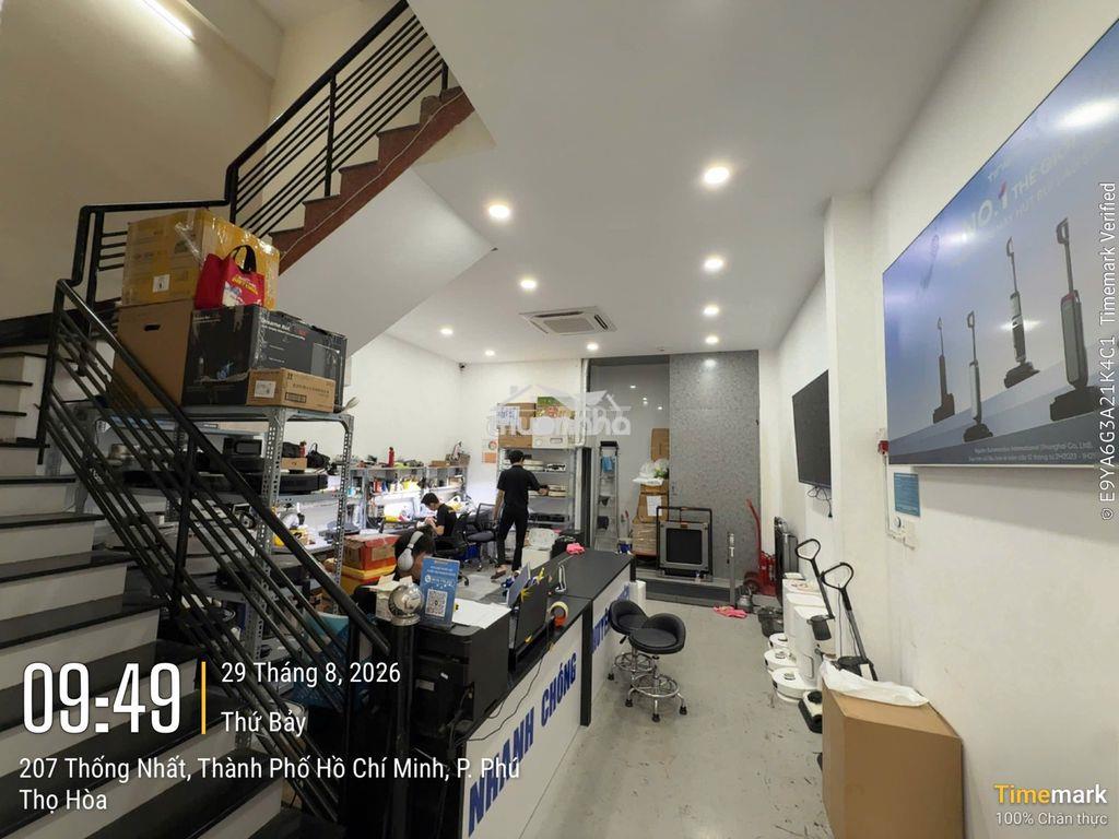 Bán mt 203 thống nhất, tân thành, t phú 5.3 x 20 nhà 4 lầu 15.8 tỷ tl - 2