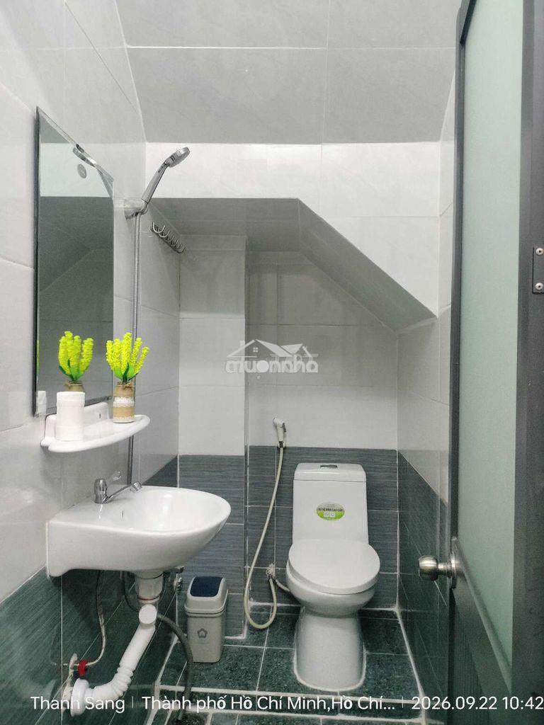 Nhà mới full nội thất 1 trệt 3 lầu 2 phòng 3,2x6m hẻm 265 phạm ngũ lão - Ảnh 3