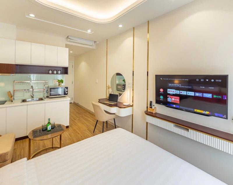 Cho thuê căn hộ 35m2 full nội thất gần lotte mart sc vivo city ufm rmit tdt ntt quận 7 - Ảnh 4