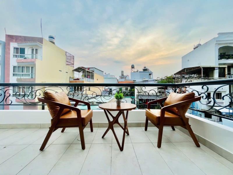 Cho thuê căn hộ penthouse 1pn, sân thượng riêng cực lớn – lê quang định, bình thạnh tiện qua q1 và phú nhuận - Ảnh 2
